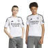 T-shirt de Football adidas Real Madrid H Jsy 25/26 Enfant Blanc