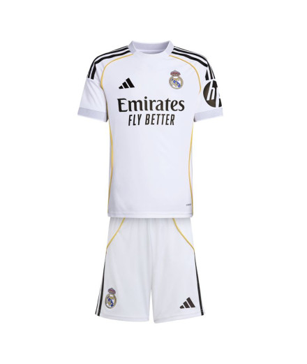 Ensemble de Football adidas Real Madrid H Kit Enfant Blanc