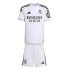 Conjunto de Futebol adidas Real Madrid H 25/26 Infantil Branco
