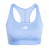 Brassiere de sport de Fitness adidas Powereact Bra Femme Bleu