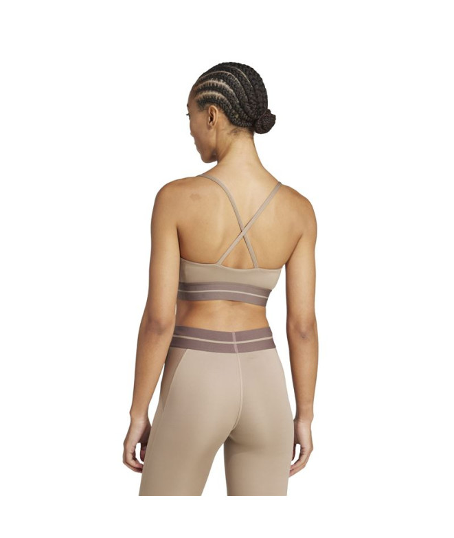 Sujetador Deportivo de Fitness adidas Hyg Rib...