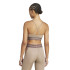 Sujetador Sportif de Fitness adidas Hyg Rib Bralett Femme Marron