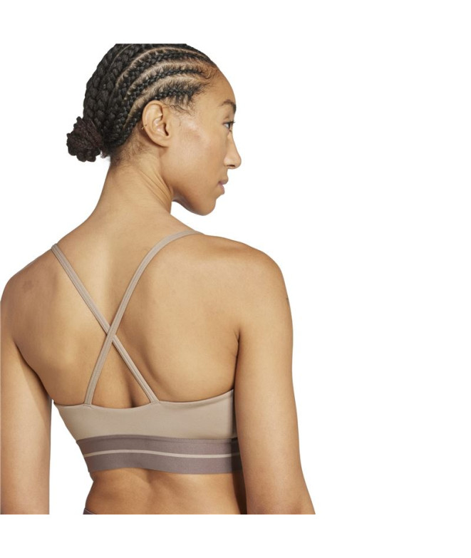 Sutiã esportivo de Fitness adidas Hyg Rib...