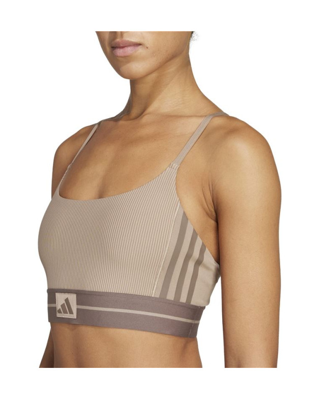 Sujetador Deportivo de Fitness adidas Hyg Rib...