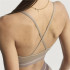 Sujetador Sportif de Fitness adidas Hyg Rib Bralett Femme Marron