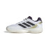 Chaussures de Pádel adidas Ubersonic Enfant Blanc/Nègre/Argent