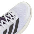 Chaussures de Pádel adidas Ubersonic Enfant Blanc/Nègre/Argent
