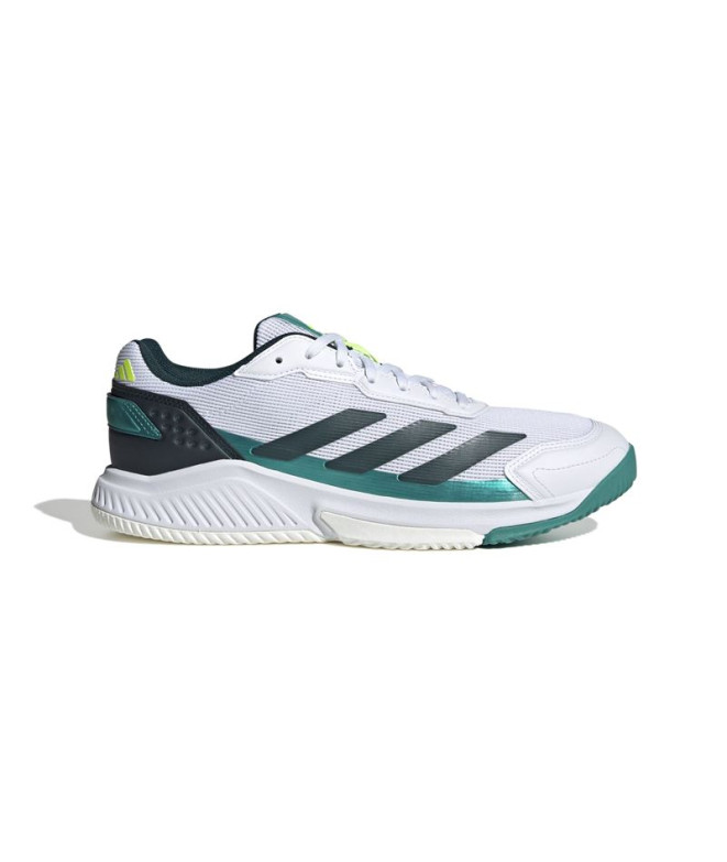 Zapatillas de Pádel adidas Courtquick Padel Hombre Blanco