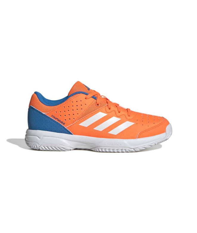 Zapatillas de Balonmano adidas Court Stabil Infantil Naranja