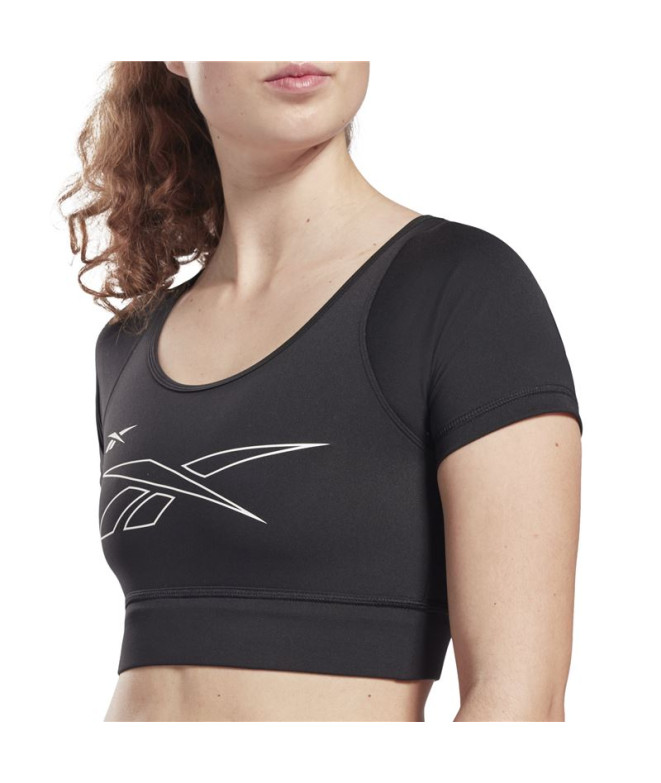 Camiseta de Fitness Reebok  Mulher