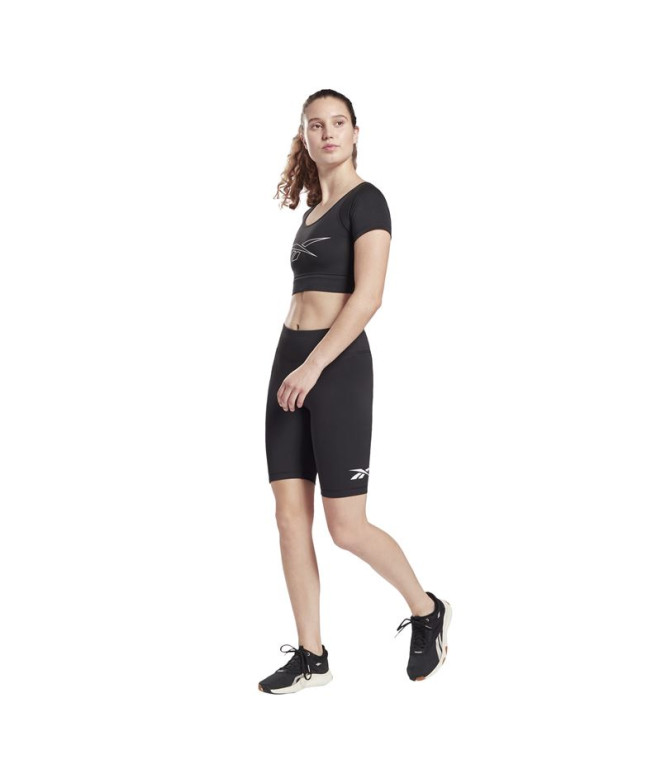 Camiseta de Fitness Reebok  Mulher