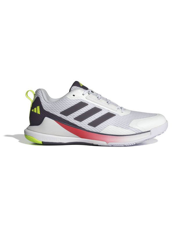 Zapatillas de Balonmano adidas Novaflight 2 Hombre Blanco