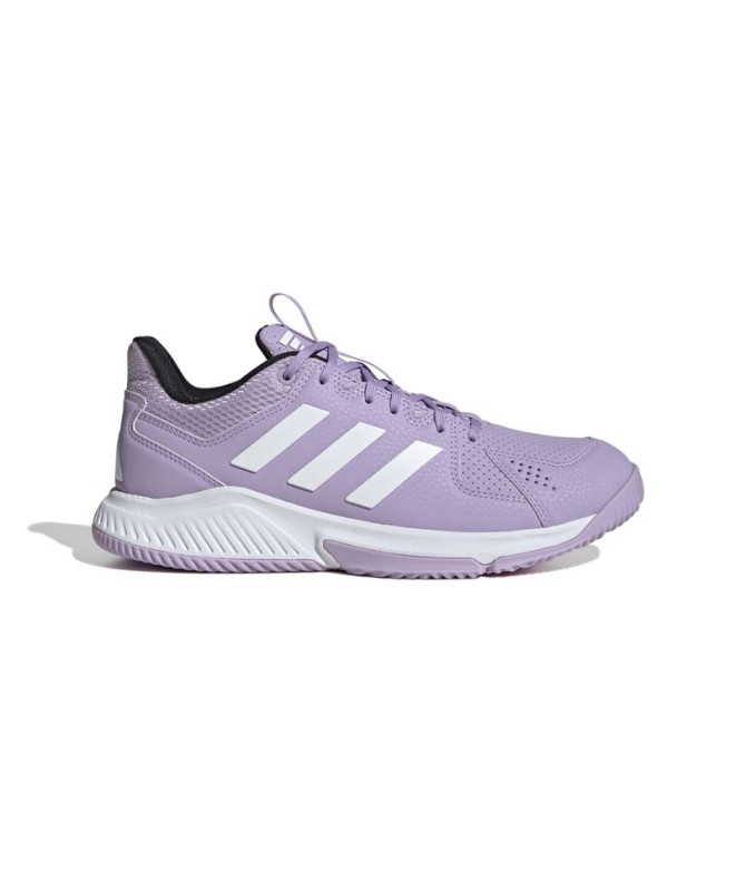 Sapatilhas de Voleibol adidas Court Flight Mulher Roxo