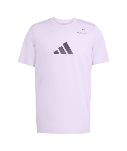Camiseta de Pádel adidas Padel Cat G Homem Lilás