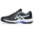 Sapatilhas de Tênis ASICS Gel-Game Gs Clay/Oc Infantil Preto/Branco