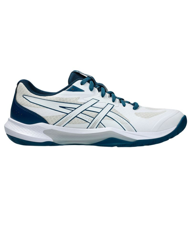 Zapatillas de Balonmano ASICS Gel-Tactic 13 Hombre Blanco/Azul