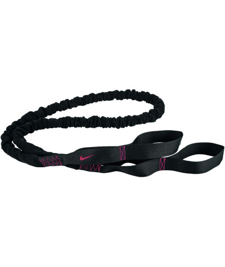 Nike Elastic Hairbands Bandeau pour Temps Froid Homme, 036  Black/White/Black, 1size : : Mode