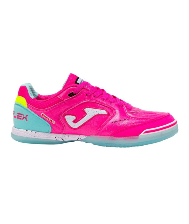 Zapatillas de fútbol sala Joma Top Flex 2510 Rosa Indoor Hombre