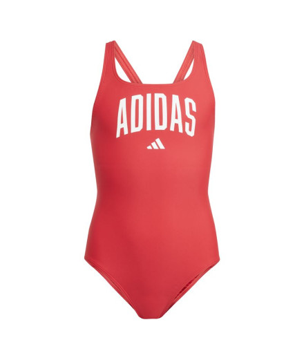 Maillot de bain de Natation adidas Coll St Fille Rouge