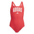 Fato de banho de Natação adidas Coll St Menina Vermelho