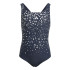 Bañador de Natación adidas Glam St Infantil Azul Marino