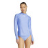 Maillot de bain de Natation adidas Ls Rashgd Femme Bleu