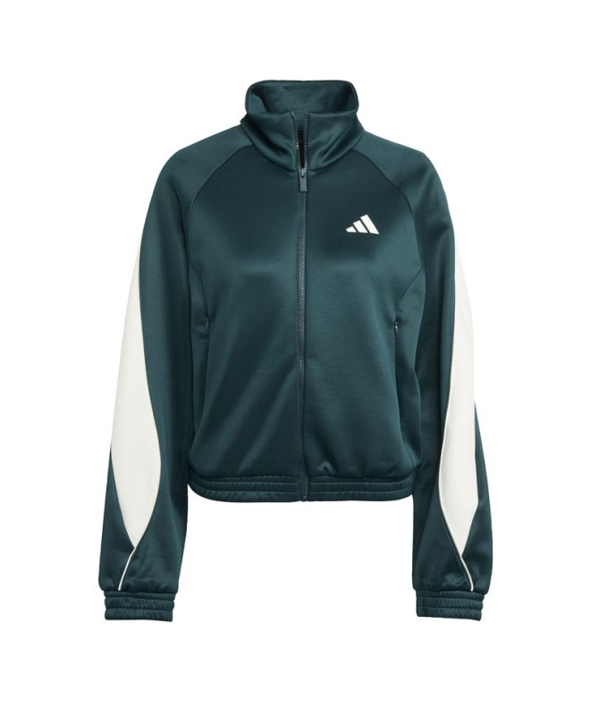 Moletom adidas Stadium Tt Mulher Branco