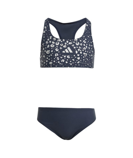 Biquíni de Natação adidas Glam Bk S Infantil Azul Marinho