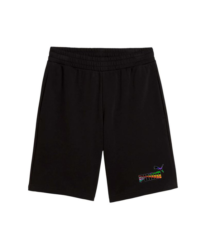 Pantalon Puma Love United Shorts 1, Noir Homme