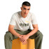 Camiseta Puma Essentials 2 Color No. 1 Lo, Alpine Snow Homem