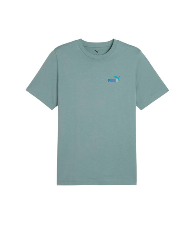 Camiseta Puma Graphics Back T,Green Moon Hombre