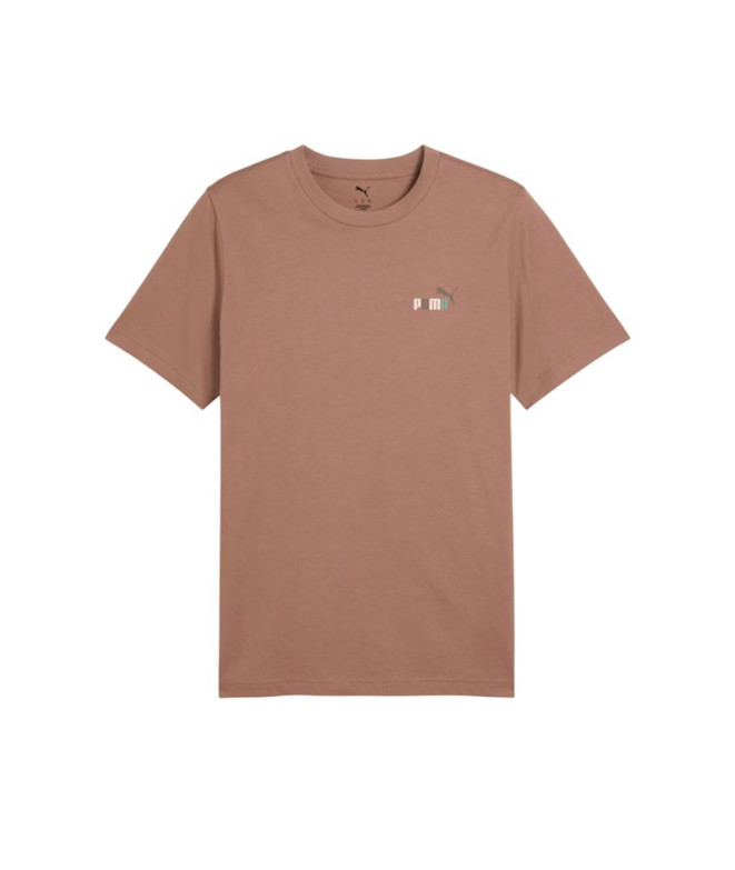 Camiseta Puma Graphics Back T,Totally Taupe Hombre