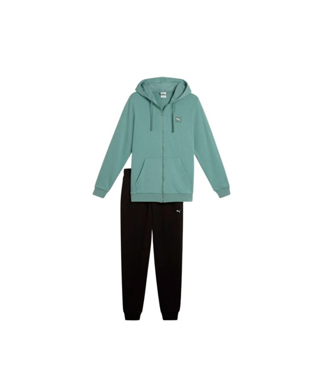 Fato de treino Puma Hooded Sweat Suit Tr,Green Moon Homem