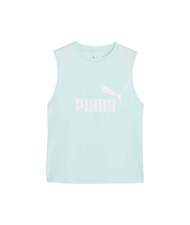 Camiseta Puma Essentials No. 1 Logo Slim,Peaceful Blue Mujer