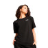 Camiseta Puma Essentials Tape Relaxed Black Mujer