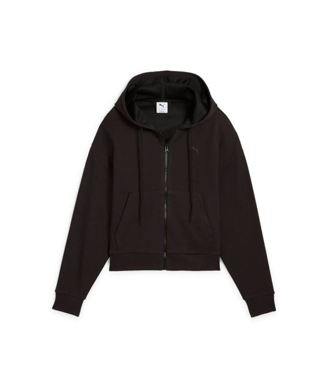 Camiseta Puma Comfort Crop Ful Preto