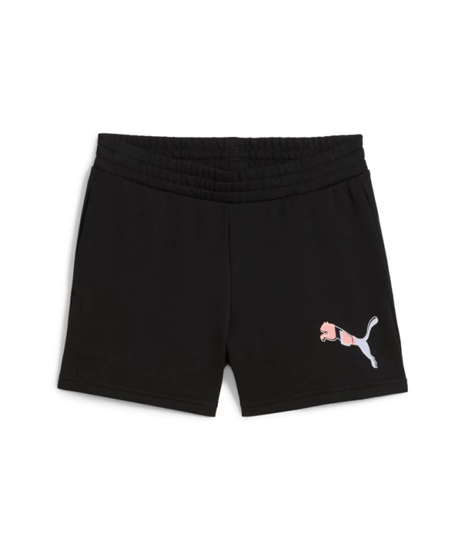 Pantalón Puma Essentials Logo Lab Black Mujer