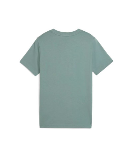 Camiseta Puma Essentials Logo Lab Hoggreen Moon Infantil 2