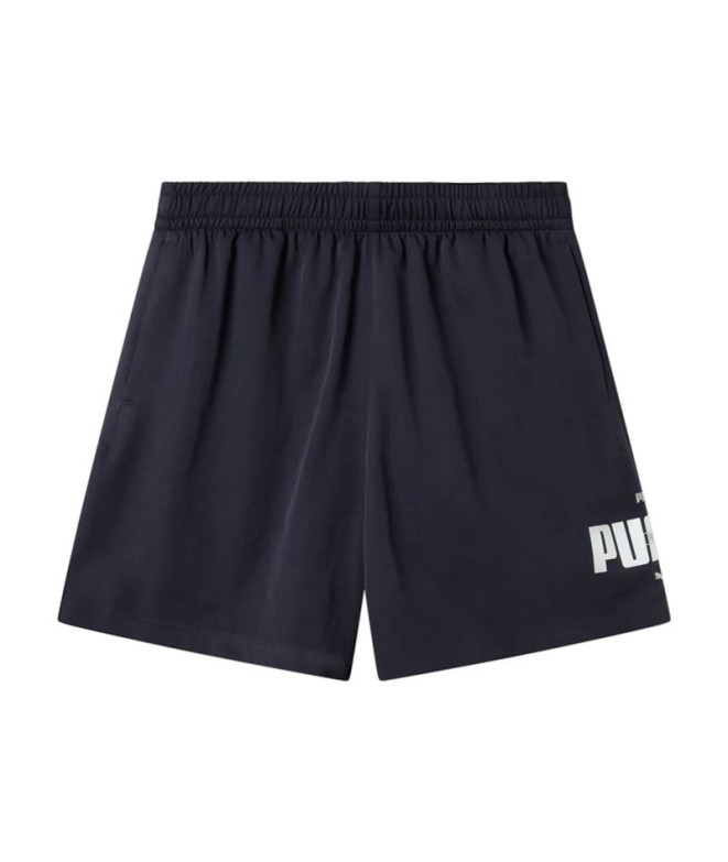 Calça Puma Essentials Logo Lab Verão, Novo Marinho Infantil
