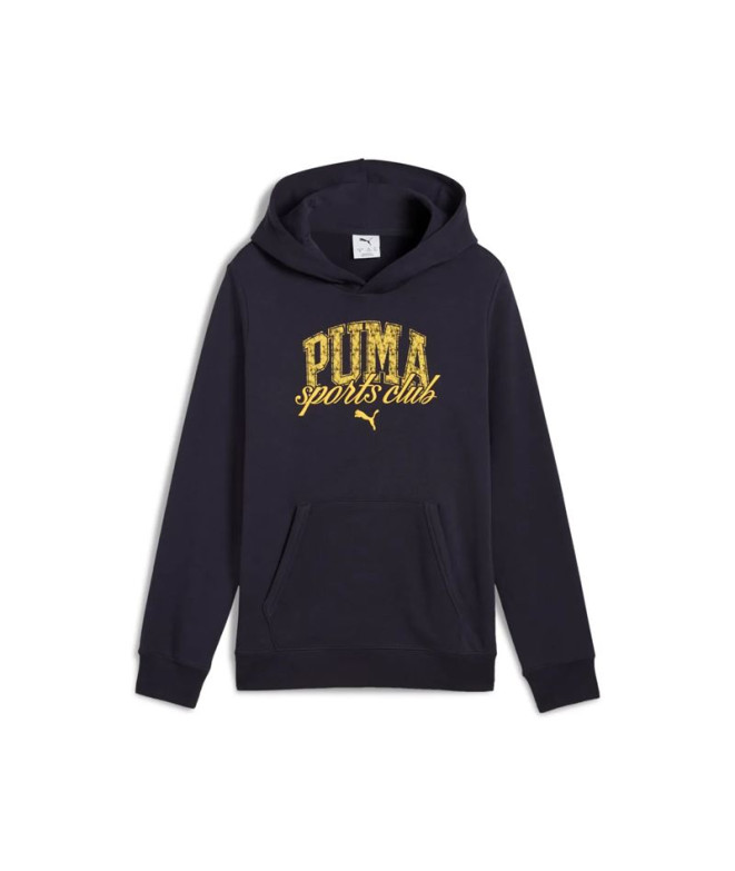 Moletom Puma Class Hoodie Tr Menino Azul Marinho
