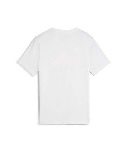 Camiseta Puma Class Graphic T, Branco Infantil 2
