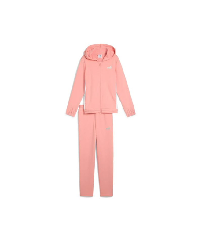 Chándal Puma Metallic ,Pink Fruit, Niña