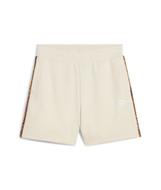Pantones Puma Essentials Graphic Animal S, Alpine Snow Mulher