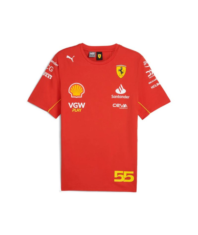 Camiseta Puma SF ainz Burnt ed Hombre