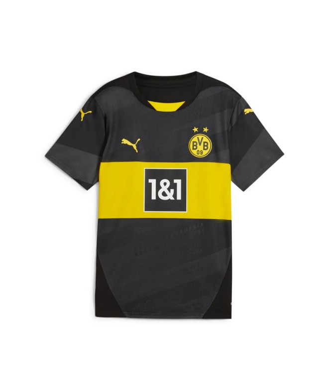 Sweat de Football Puma Borussia Dortmund Away Repl, Noir F, Enfant