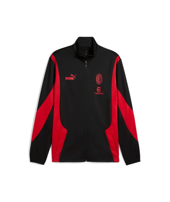 Chaqueta de Fútbol Puma AC Milan Ftblnrgy+ , Black For, Hombre
