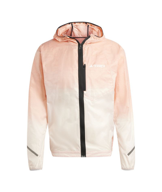 Veste coupe-vent Trail adidas Xpr Light Ww Homme Orange