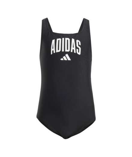 Fato de banho de Natação adidas Coll St Menina Preto/Branco