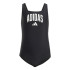 Bañador de Natación adidas Coll St Niña Negro/Blanco