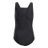 Bañador de Natación adidas Coll St Niña Negro/Blanco